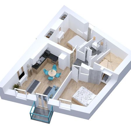 L'Emeraude - 1 A 4P - Wifi Fibre - Parking Gratuit Pont-dʼAin Dış mekan fotoğraf
